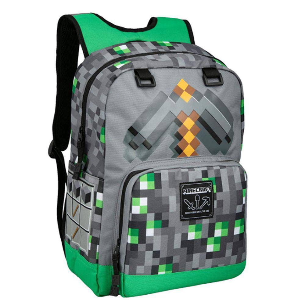 Mochila escolar genérica para crianças em poliéster 33x23x45cm
