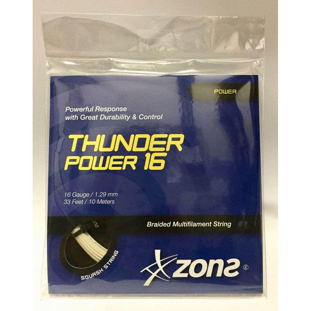 Set de Corda para Raquete de Squash Zons Thunder 16 1.29mm