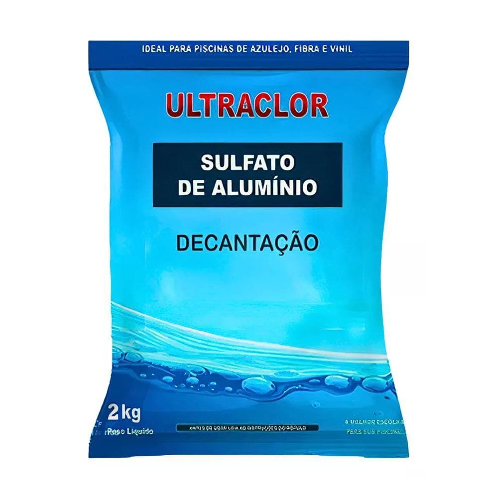 Sulfato de Alumínio Decantador Granulado para Piscinas 2kg Ultraclor