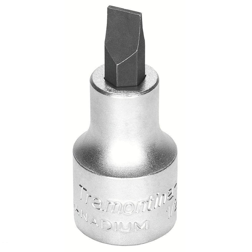 Soquete Em Aço Cromo Vanádio Ponta Chata Tamanho 5,5 - Encaixe 1/2” Tramontina Pro Tramontina