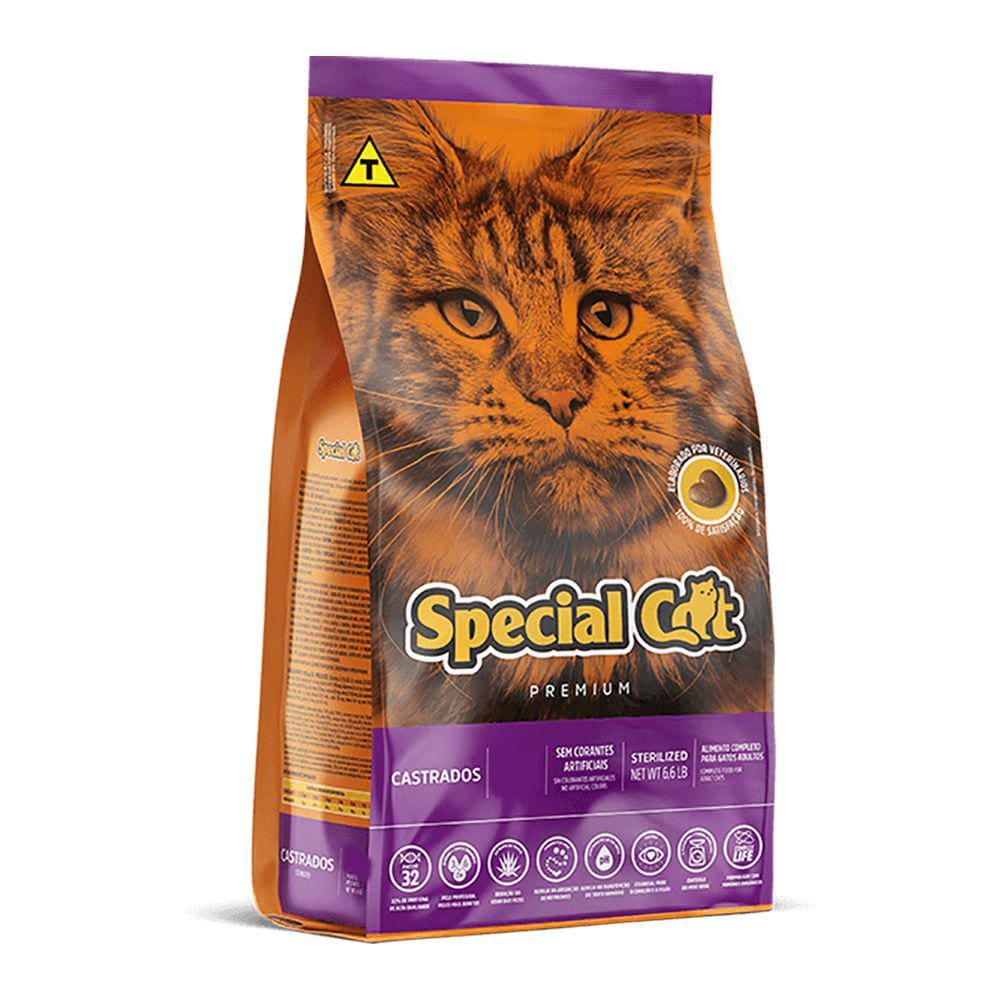 Ração Special Cat Gatos Castrados 1kg