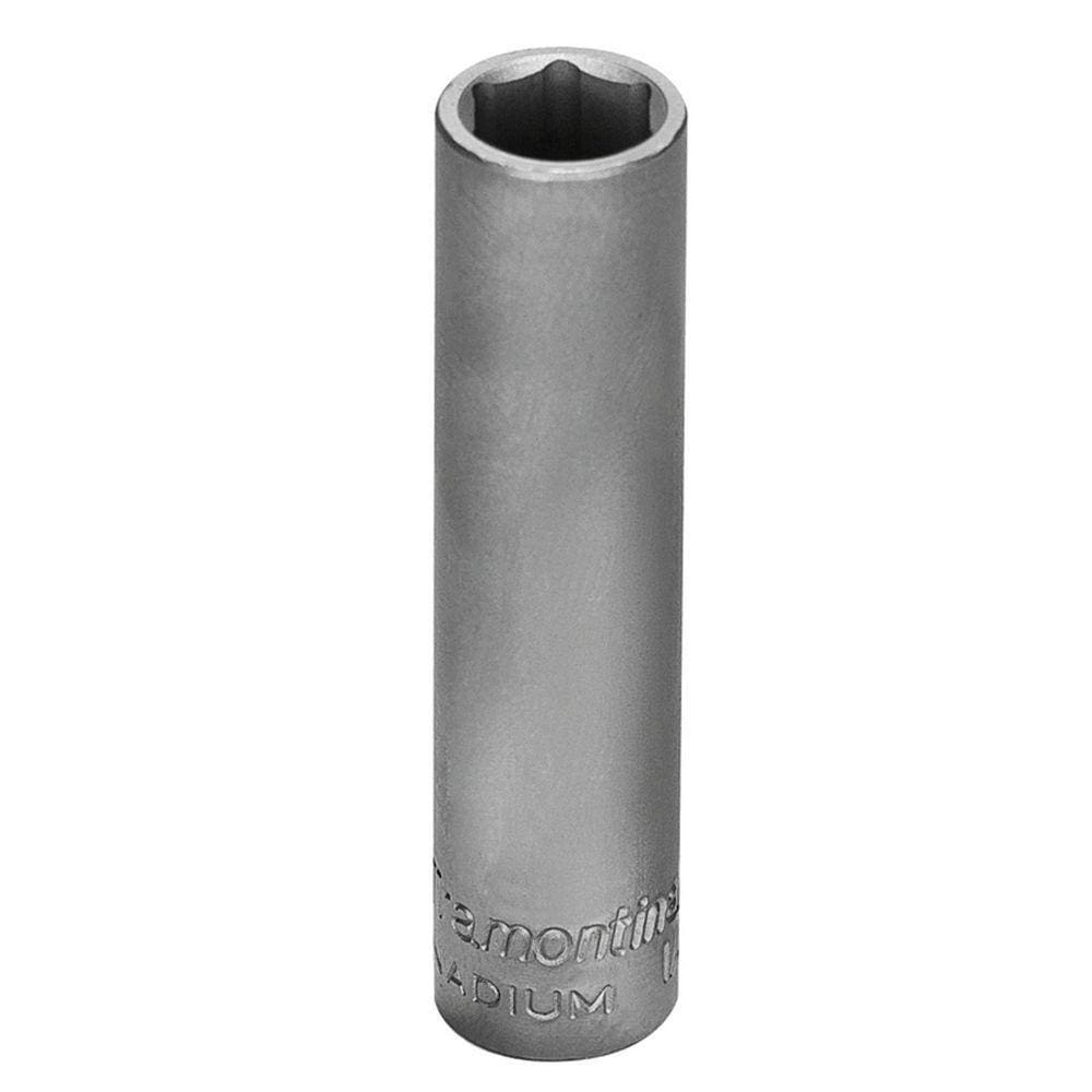 Soquete Sextavado Longo Em Aço Cromo Vanádio 11 Mm - Encaixe 1/4” Tramontina Pro Tramontina