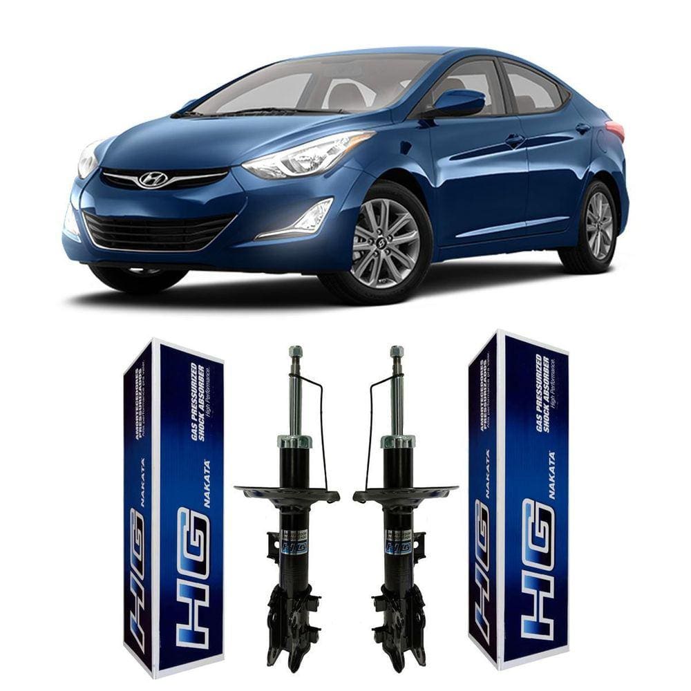 Par Amortecedor Dianteiro Nakata Hyundai Elantra 2011 A 2016