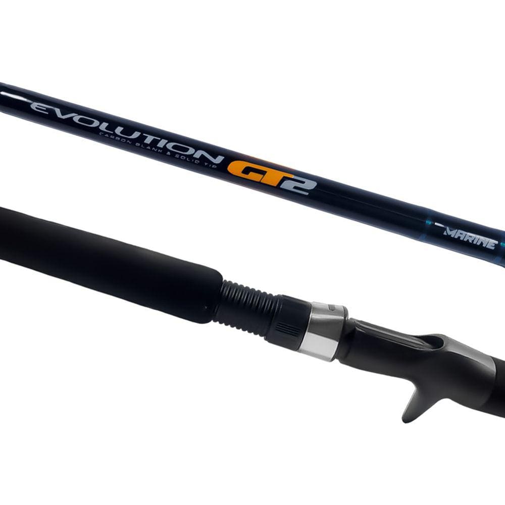 Vara Carretilha Marine Sports Evolution GT2-C551MH 50Lbs 1,65M Jig 180g Carbono