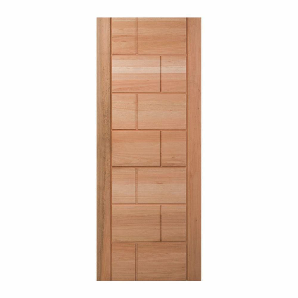 Folha de Porta Maciça 210x92cm Eucalipto Pm94 Talismã Cruzeiro Portas Nude