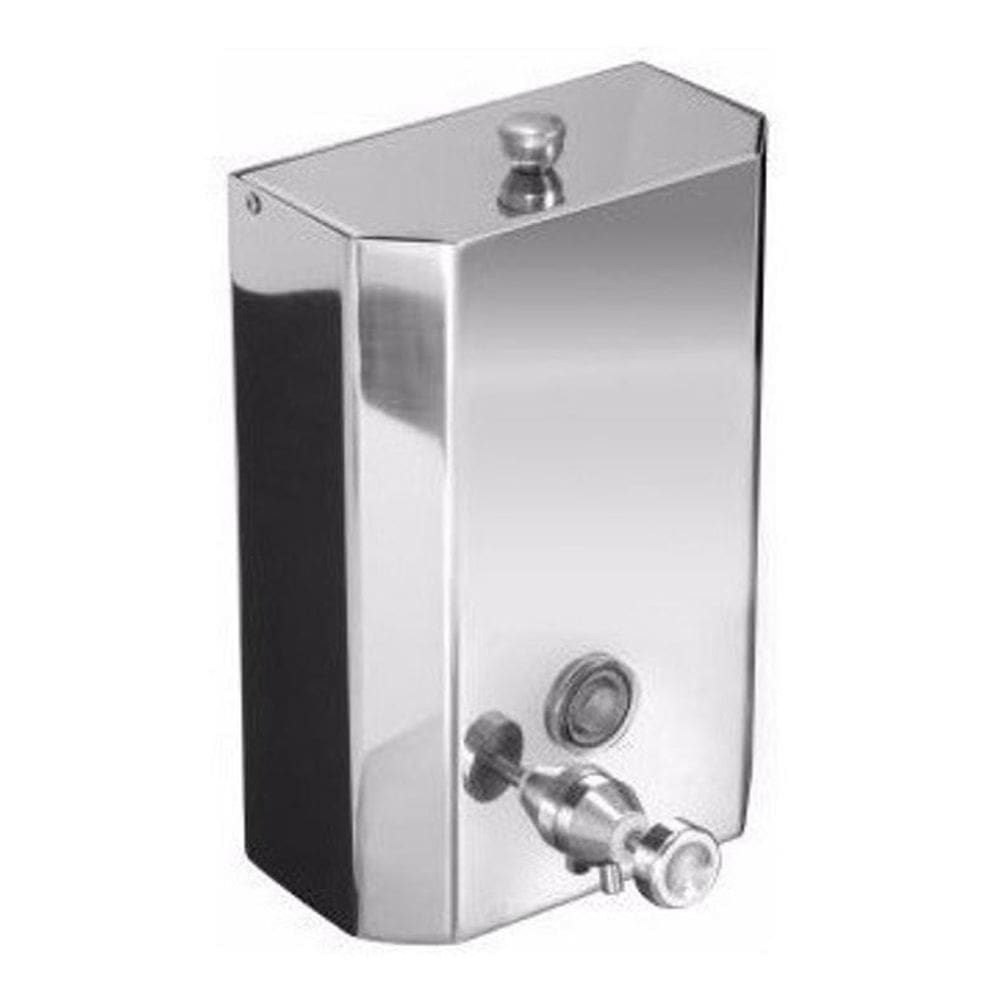 Saboneteira 2 Litros Em Aço Inox 304 Sem Fechadura