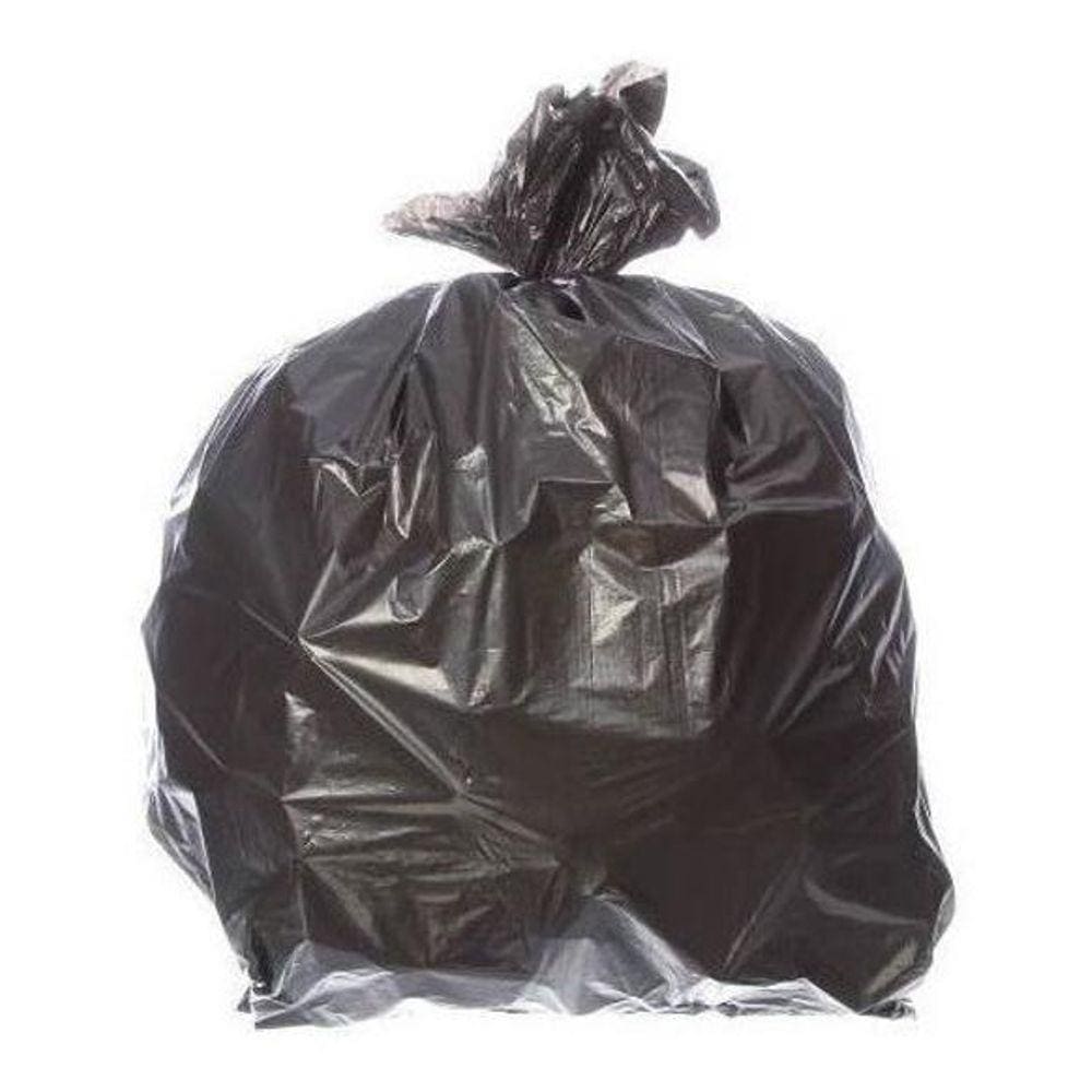 Saco Para Lixo Com Capacidade De 20 Litros Preto Com 50 Uni
