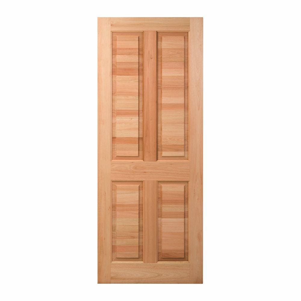 Folha de Porta Maciça 210x72cm Eucalipto Pm44 Hagá Cruzeiro Portas Nude