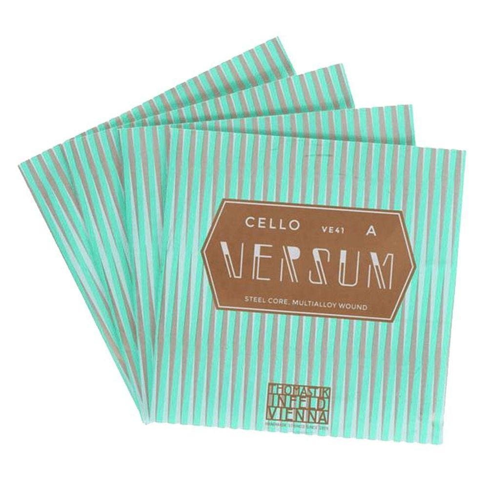 Encordoamento Thomastik Versum VE400 Cello 4/4