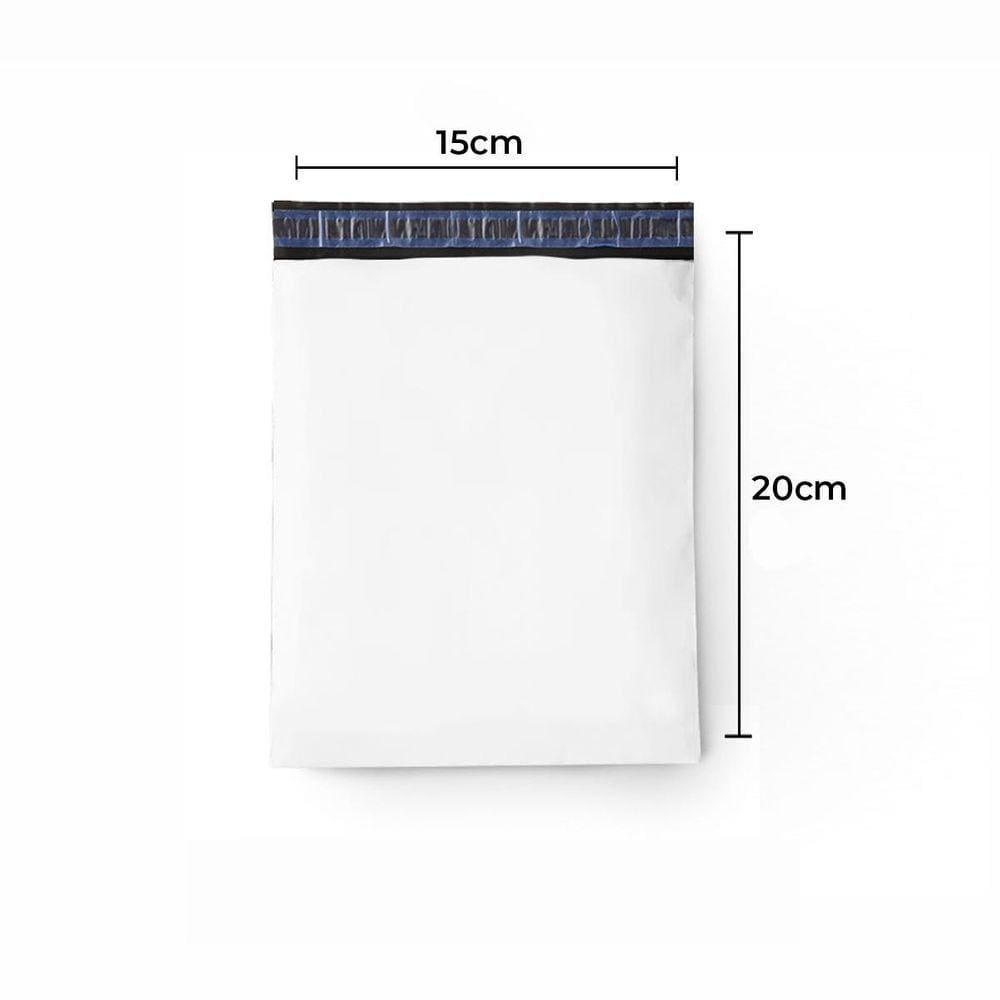 Envelope Plástico Branco 15x20 Coex 1000 Un
