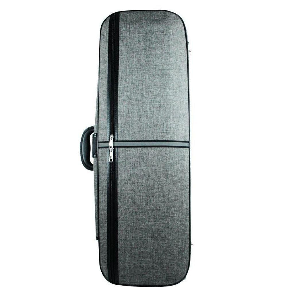 Estojo Térmico Retangular Mega Luxo Violino 4/4 Cinza Oxford