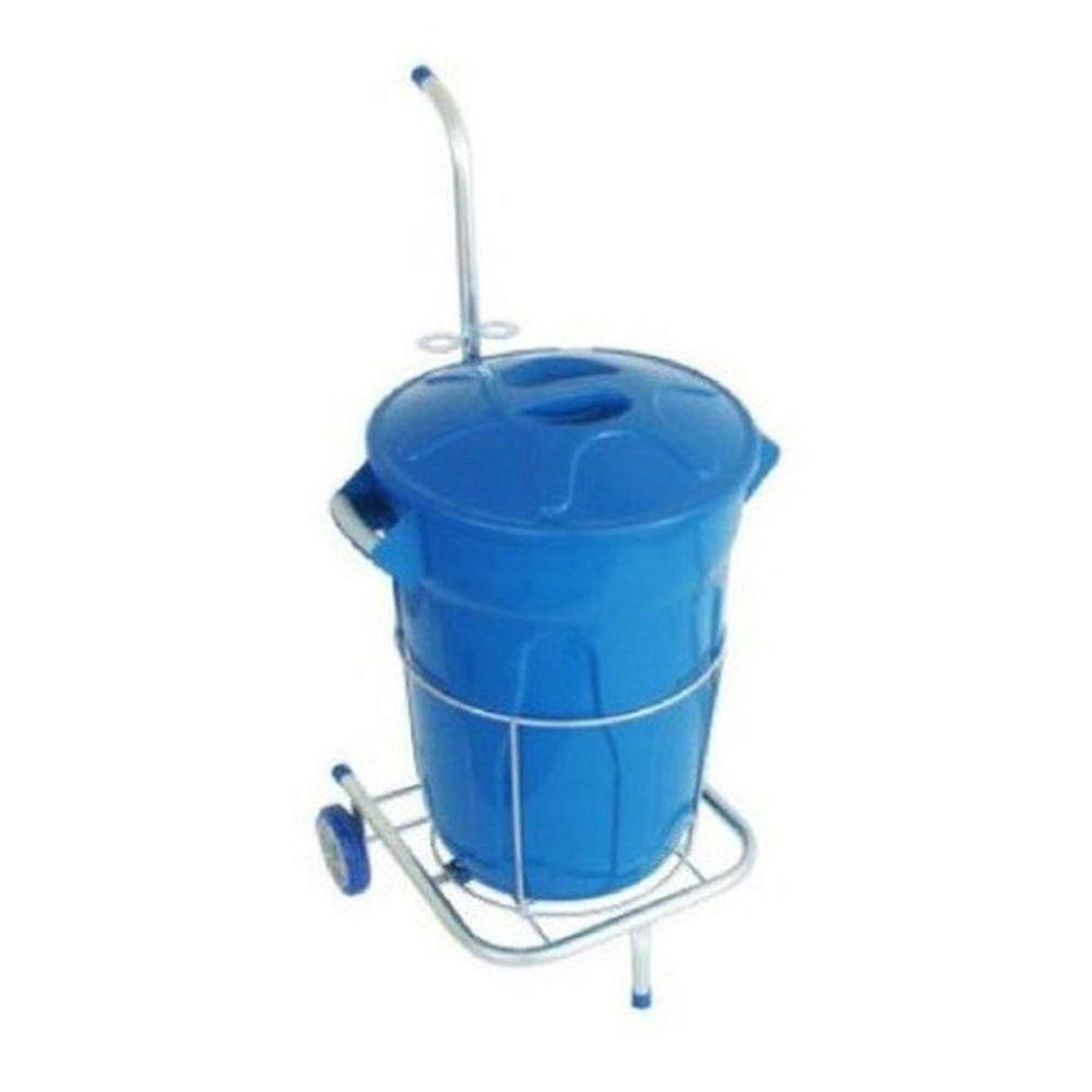 Carrinho Funcional Com Um Balde De Limpeza