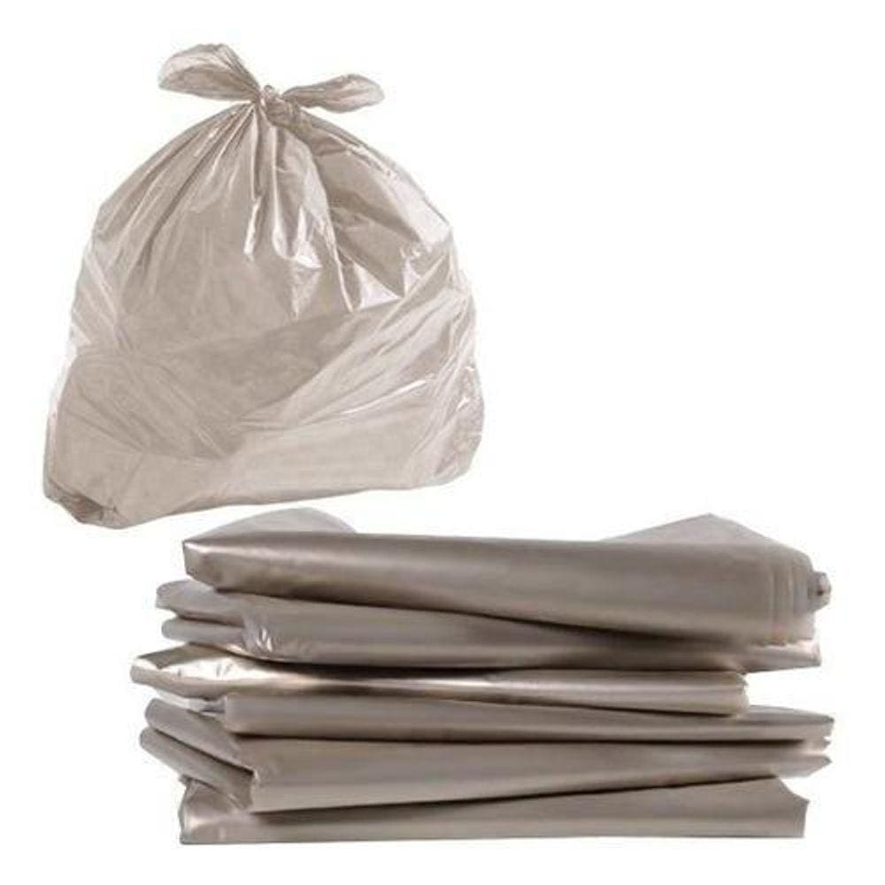 Saco De Lixo 100 Litros Canela 100 Unidades Boca Larga