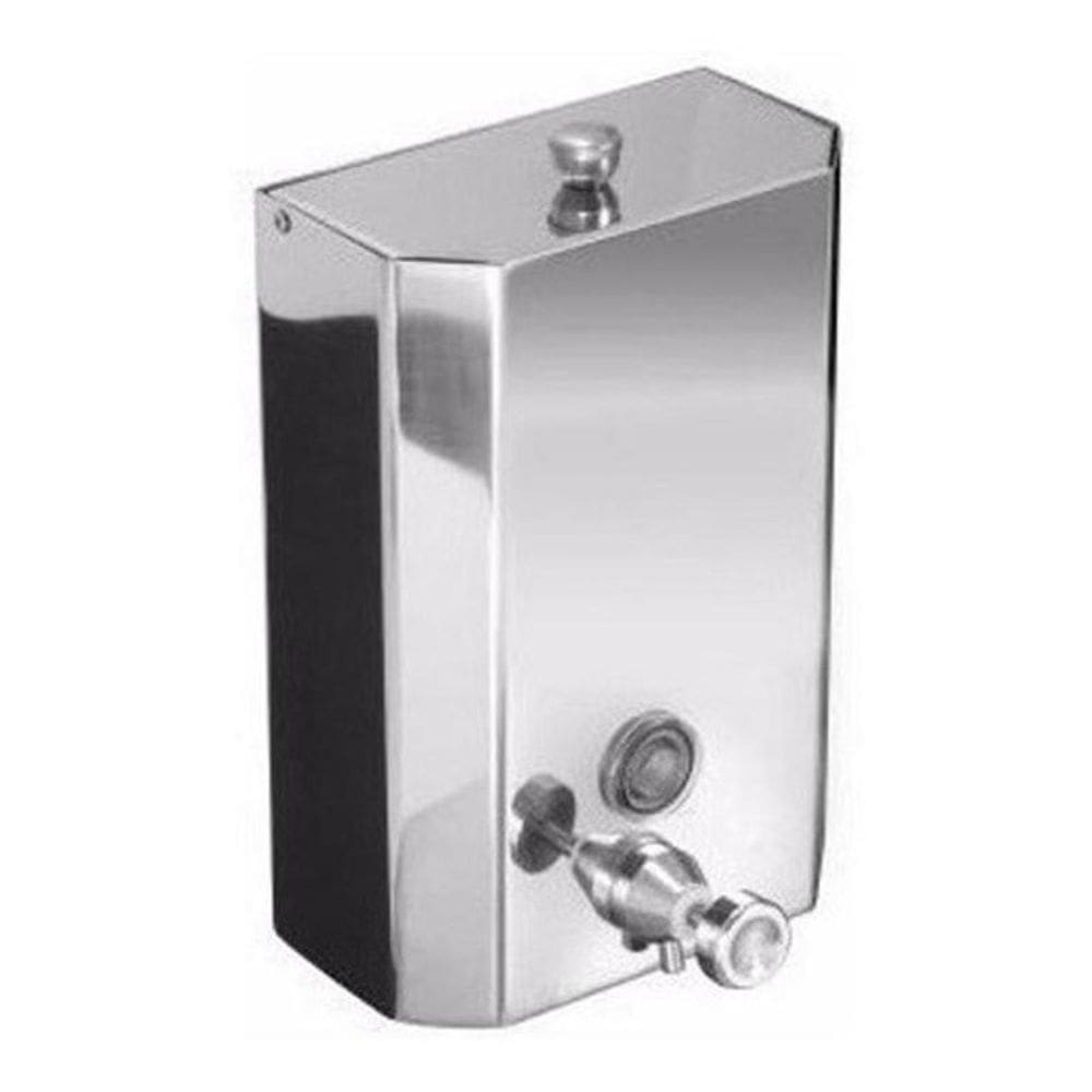 Saboneteira 2 Litros Em Aço Inox 304 Sem Fechadura