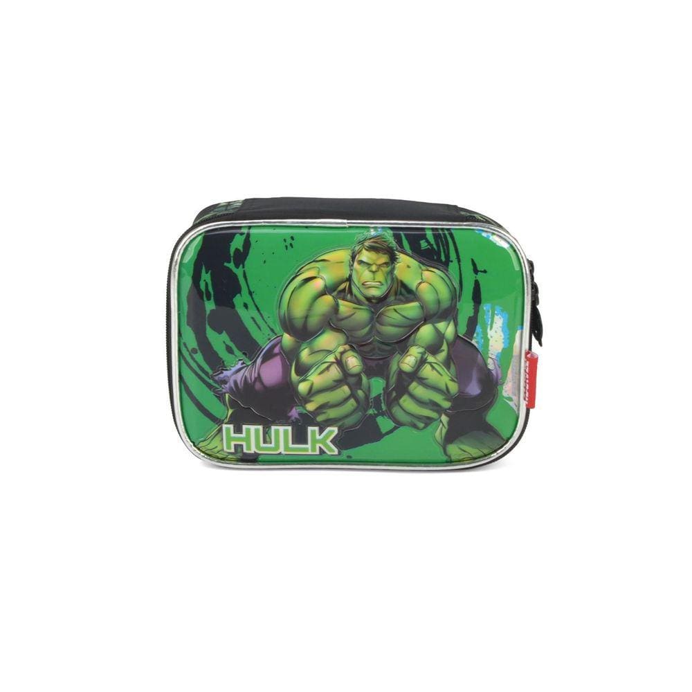 Estojo Escolar Box 100 Lápis Hulk Avengers Marvel