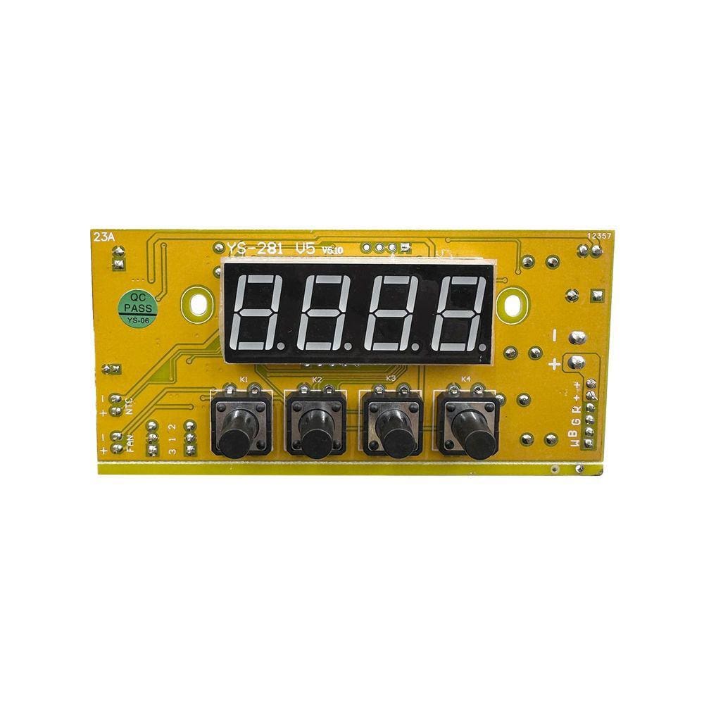 Display Placa Mâe Para Mini Brut De Led 2 Lampadas 200W
