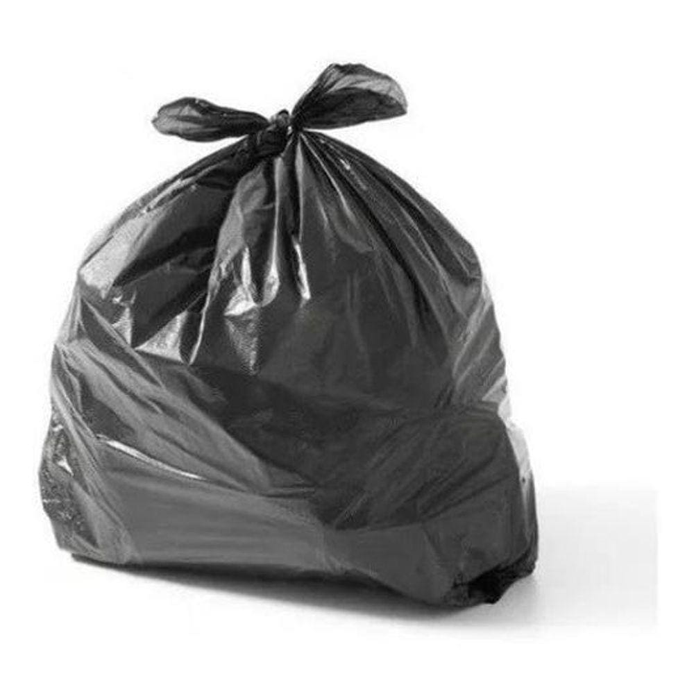 Saco De Lixo 60 Lts Preto - Resistente