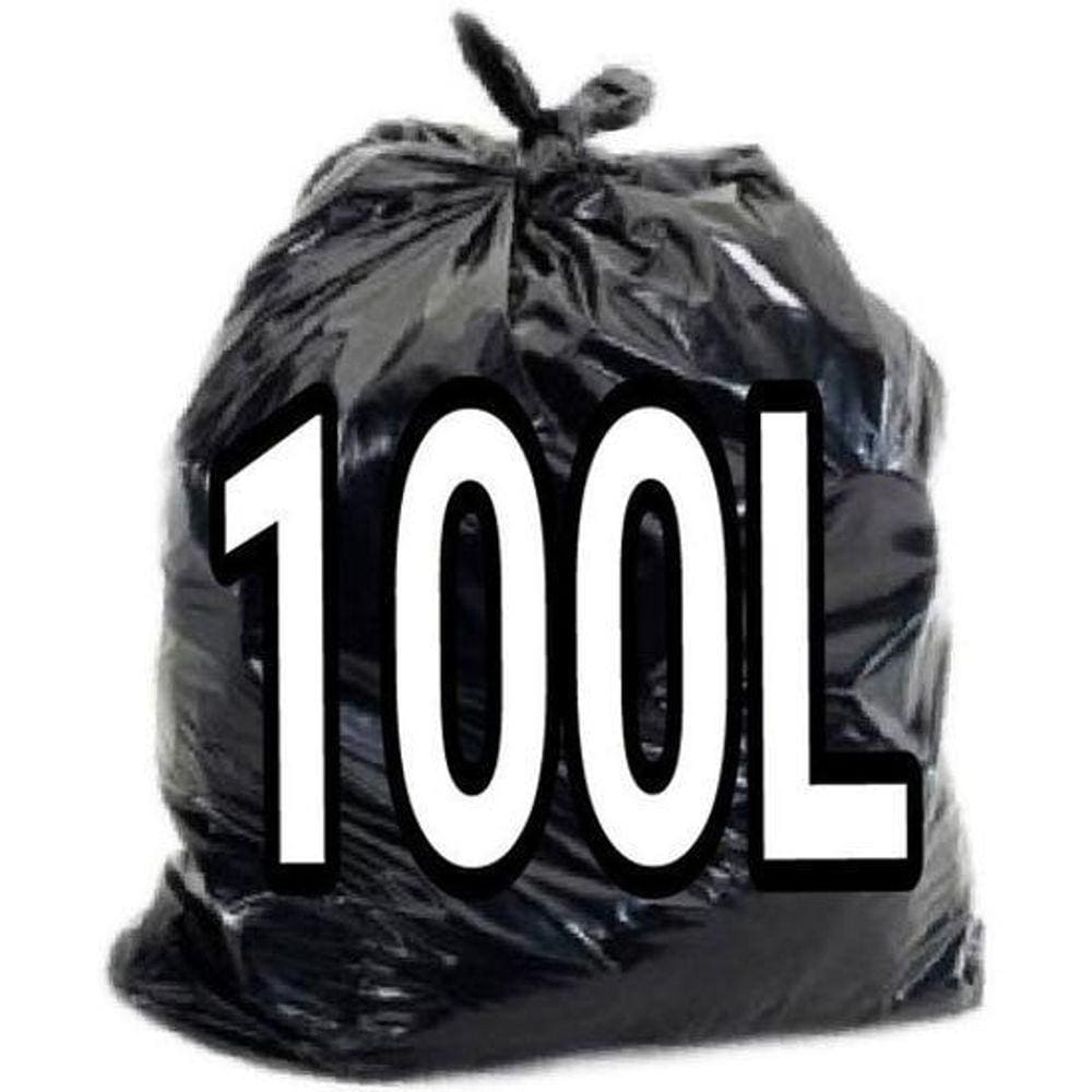 Saco De Lixo 100 Litros Reforçado 100 Unidades Fabricante