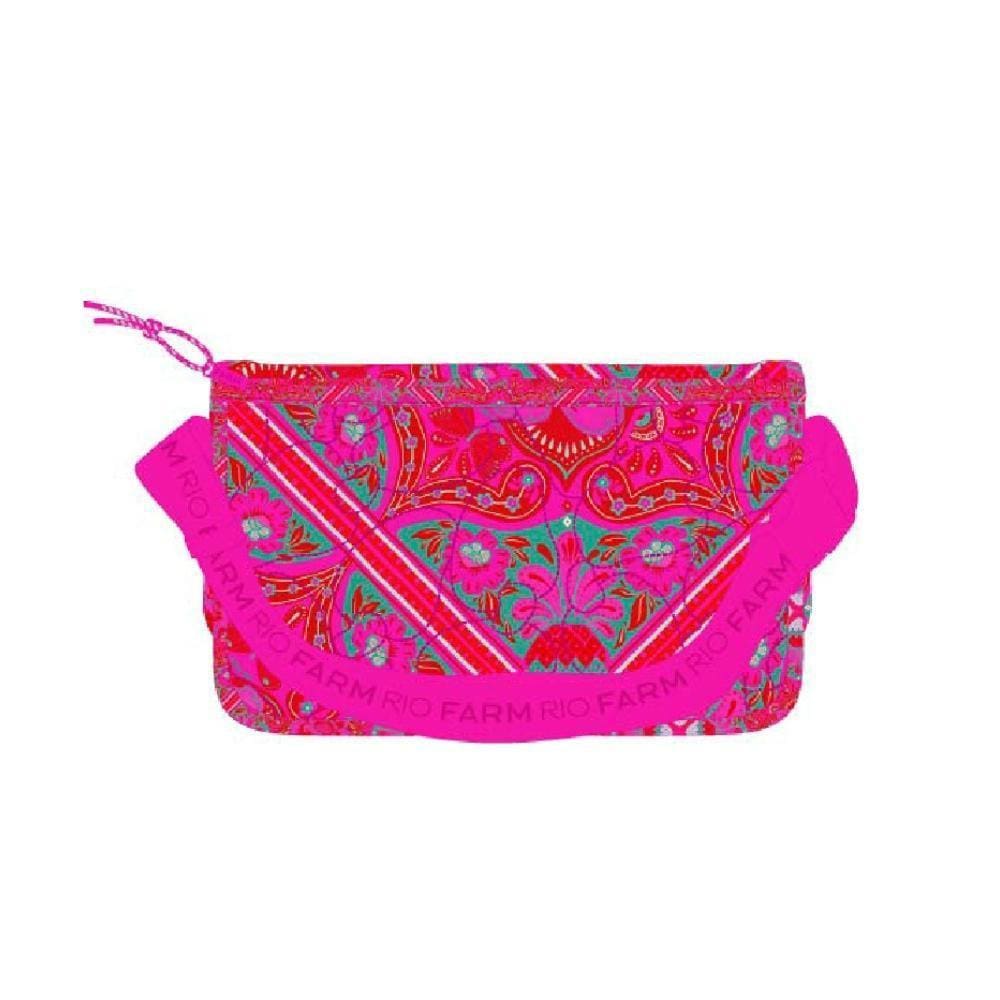 Bolsa Farm Transversal Tapioca Ciranda Rosa