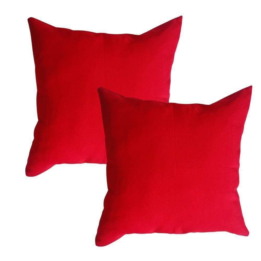 Kit 2 Almofadas Decorativas Vermelho