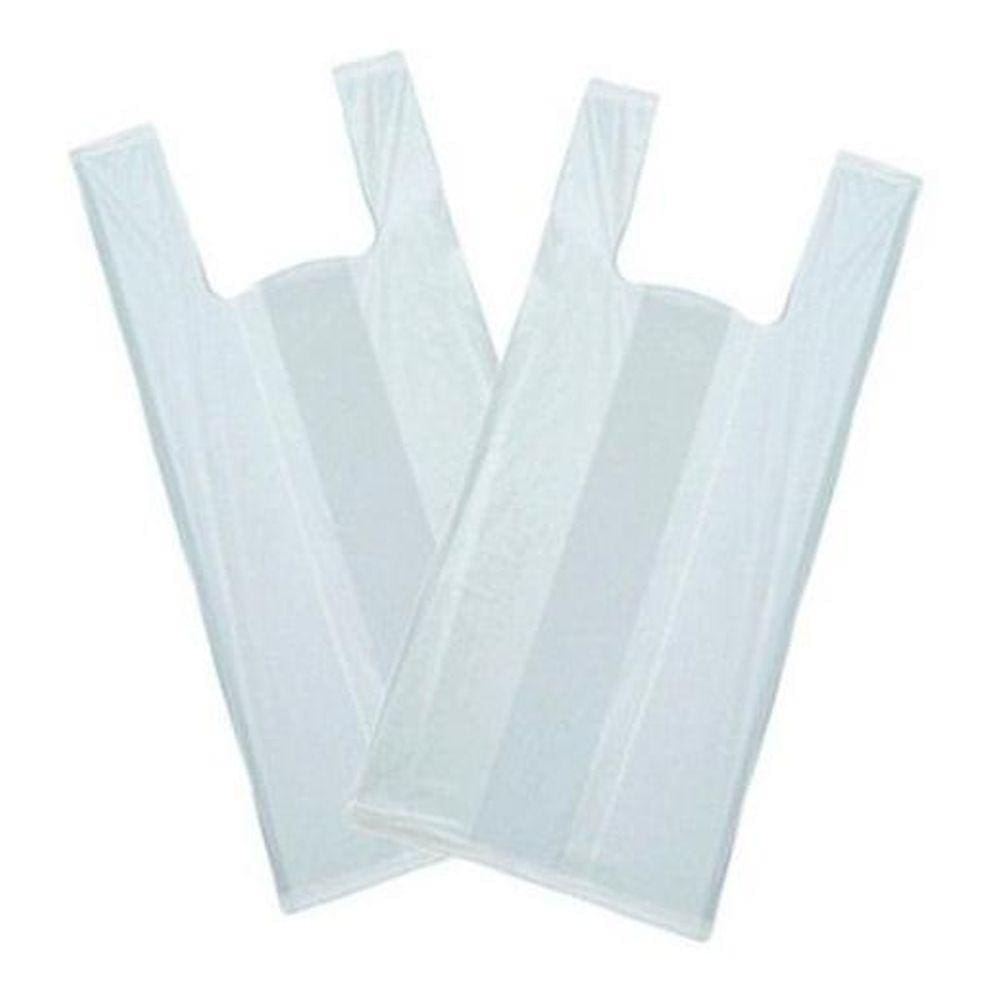 Sacola Reciclada Branca Pacote Com 5Kg 70X90