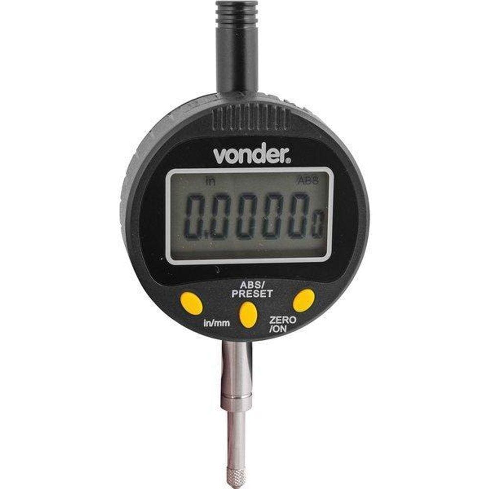Relogio Comparador Digital 0,001Mm Rd-100 - Vonder