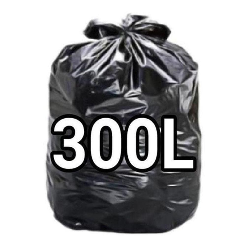 Sacos De Lixo 300L Super Reforçado 100 Unidades