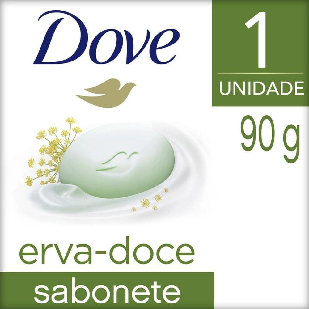 Sabonete em Barra Dove Erva-doce 90g