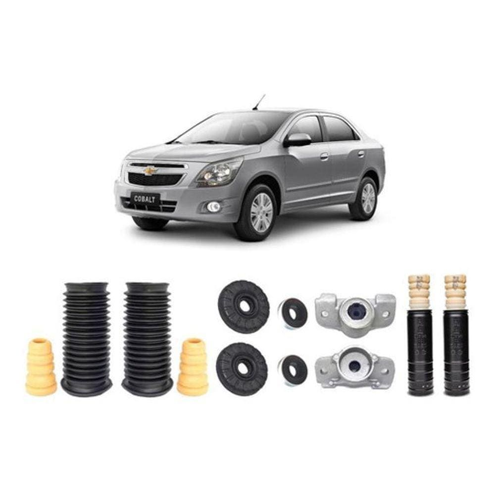 Kit Coxim Amortecedor Dianteiro Traseiro Cobalt 2018 2019 20