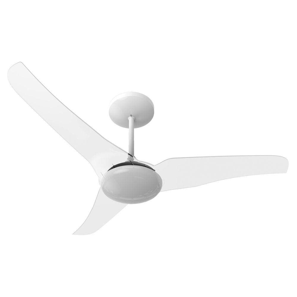 Ventilador De Teto Aliseu Slim Cristal Controle De Parede