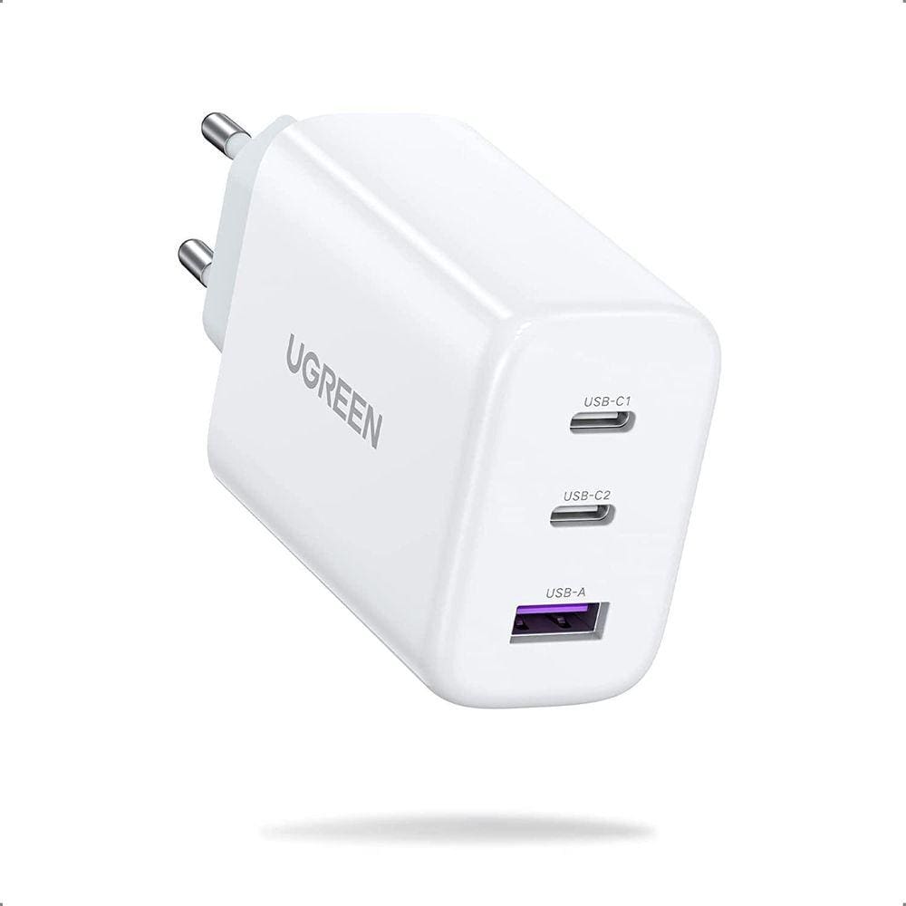 Carregador Ugreen 65W Gan 3 Em 1 Portátil