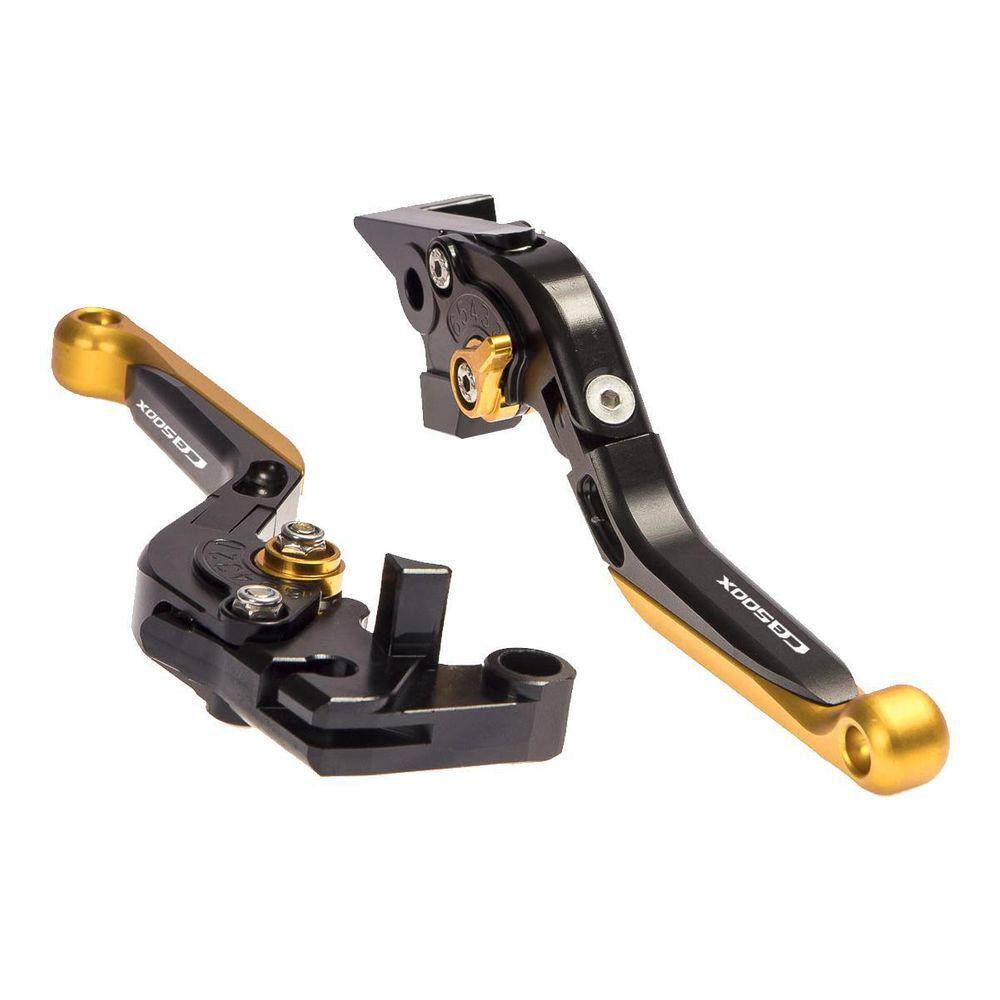Par Manete Extensivel Articulado Moto Honda Cb500X Dourado