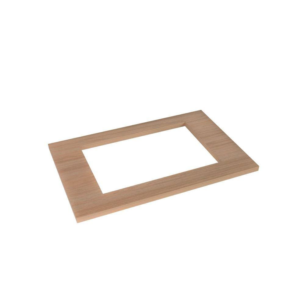 Tampo para Cooktop 4 Bocas 80cm Ipanema Cabecasa Madeiramadeira Acácia