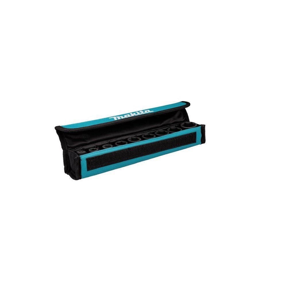 Conjunto Soquete Impacto Makita Cr-Mo 9 Peças B-69749