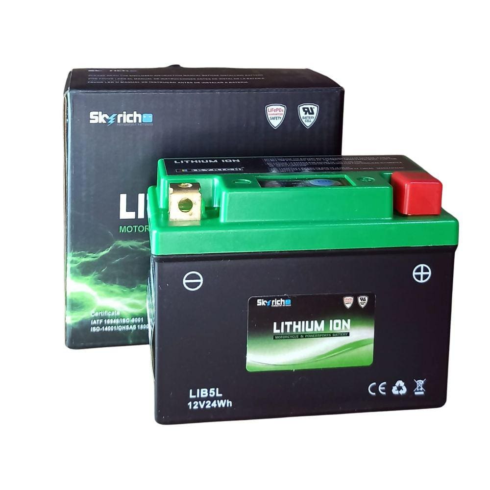 Bateria Litio Lib5l Factor/Xtz/Ybr125