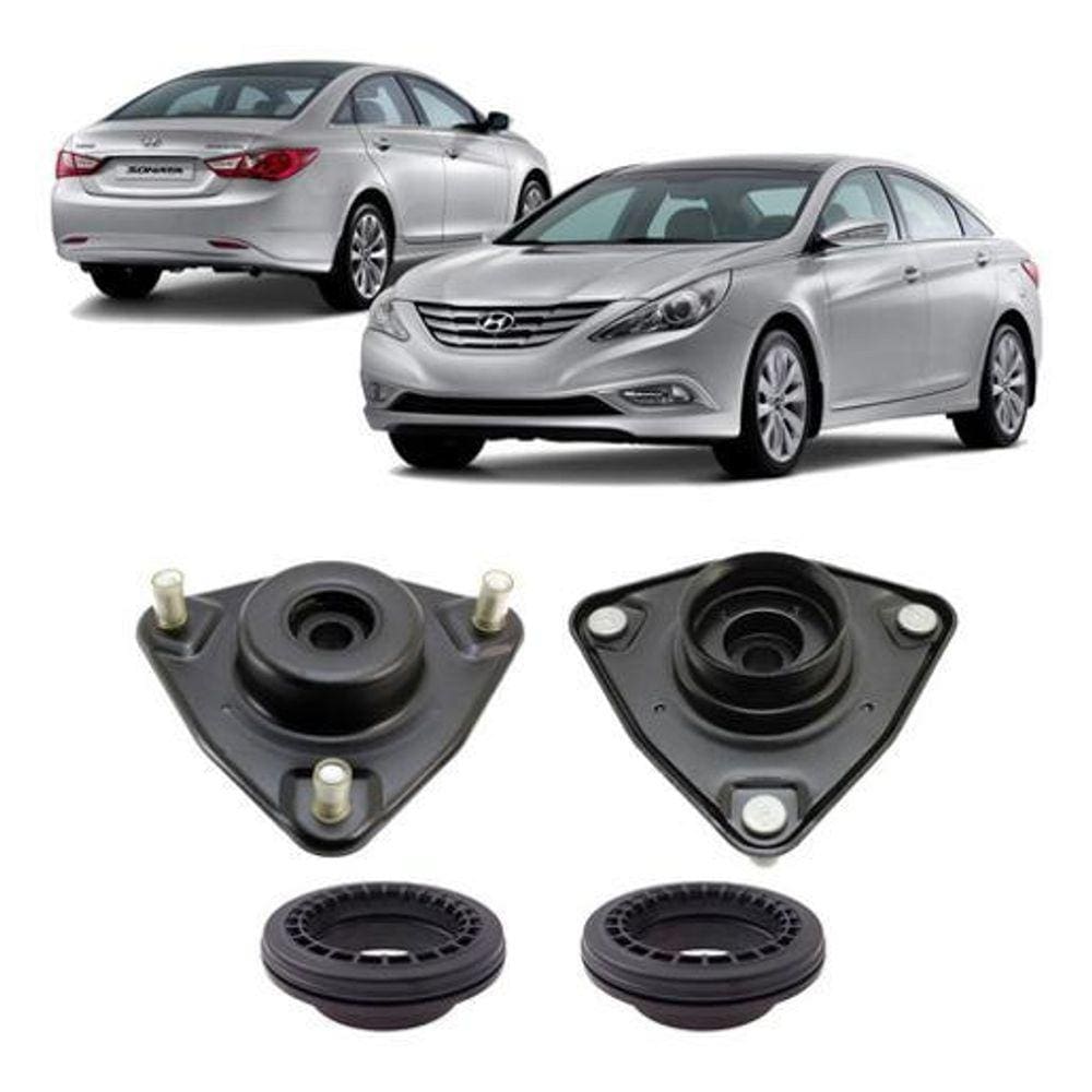 Par Rolamento + Coxim Dianteiro Hyundai Sonata 2010 A 2014