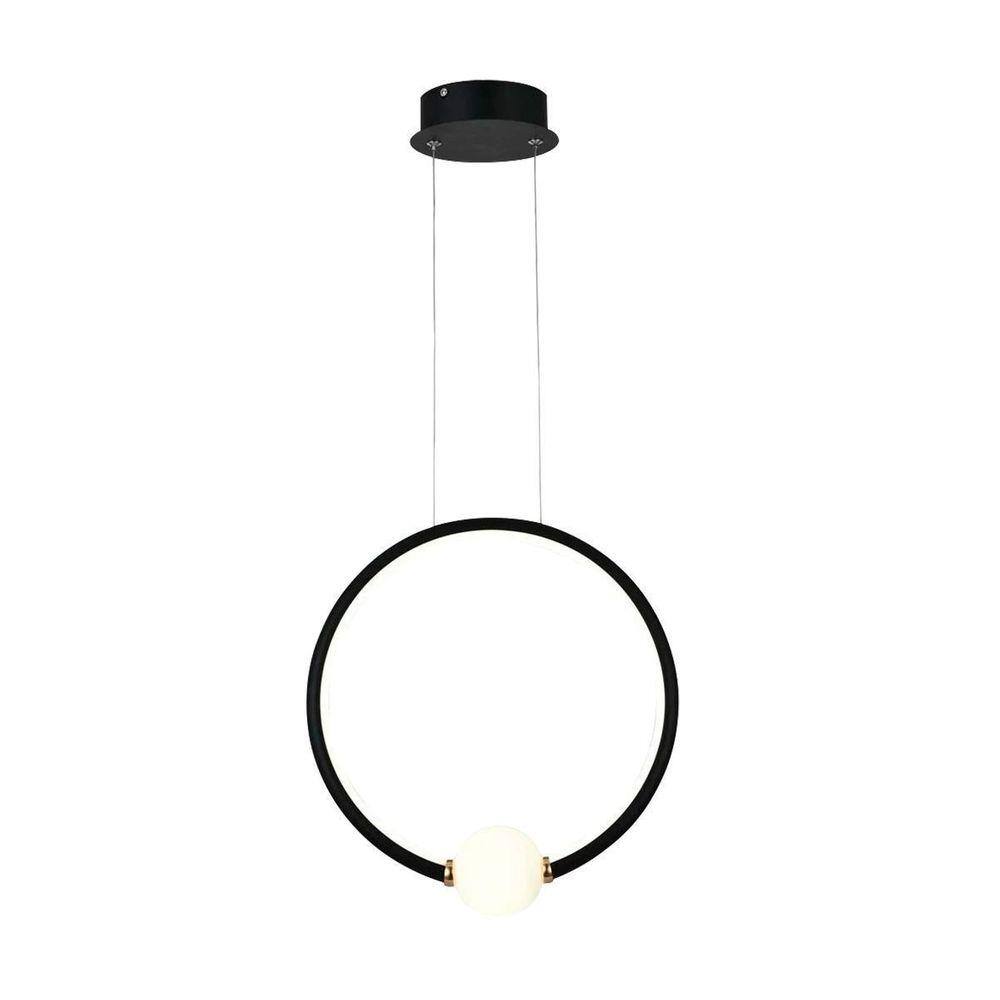 Pendente Arco LED 20W 4000K - Preto ou Dourado