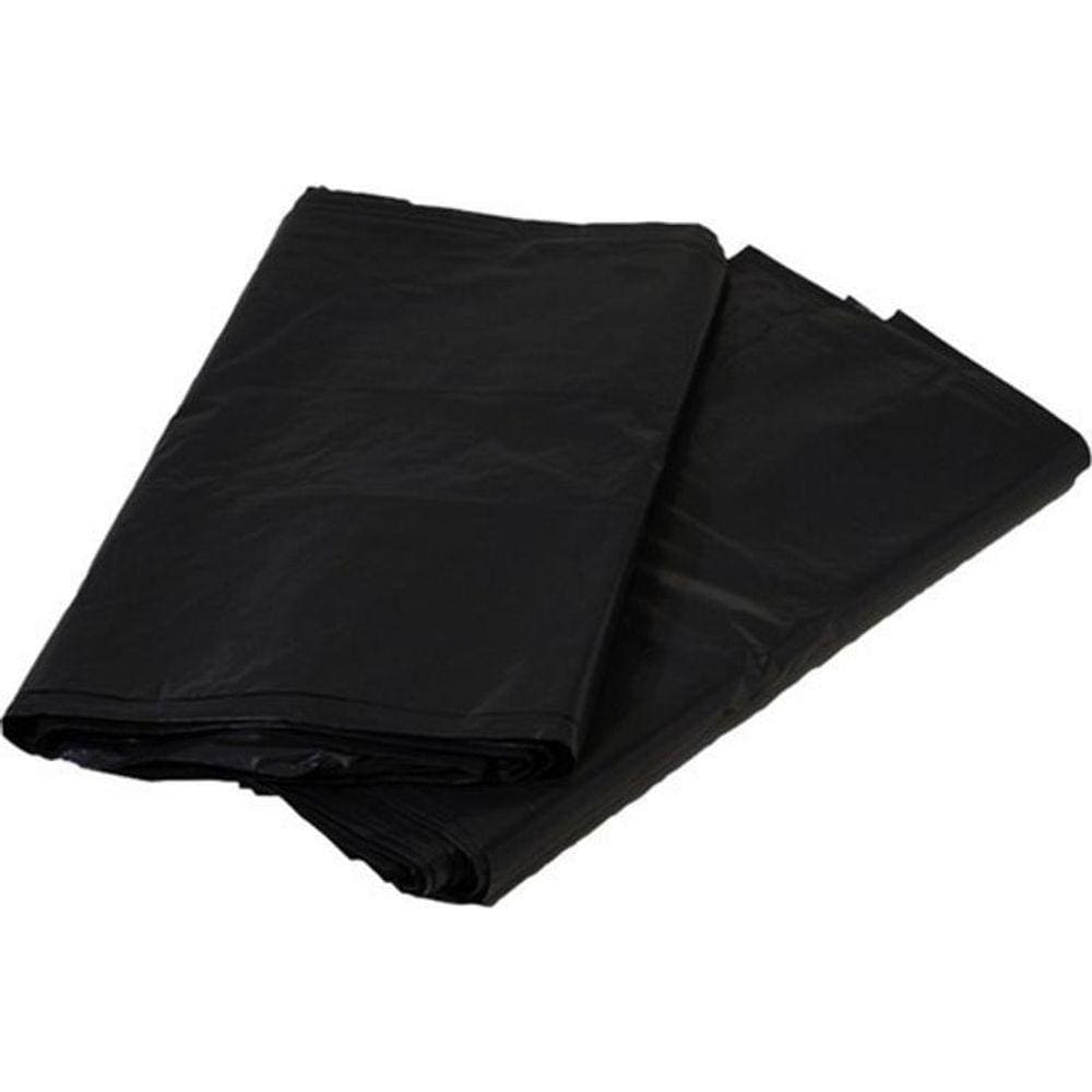 Saco Lixo Preto 200 Litros 50 Unidades - Bom Forte Excelente