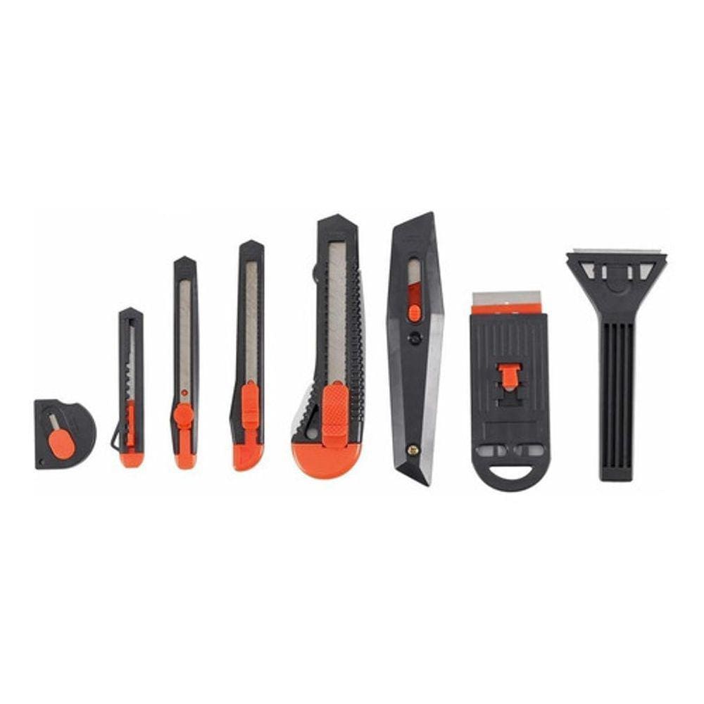 Kit Jogo De Estilete Profissional 8 Peças