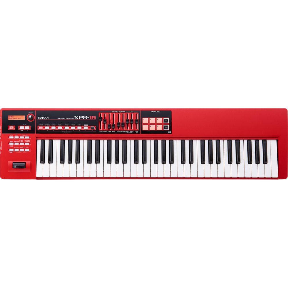 Teclado Sintetizador Roland 61 Teclas Xps10 Rd Red Vermelho