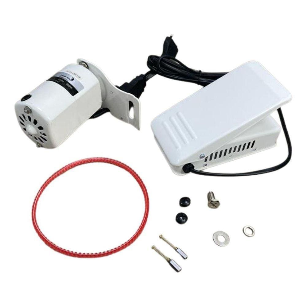 Motor Com Pedal Máquina De Costura Domestica 100W Iwmmcd