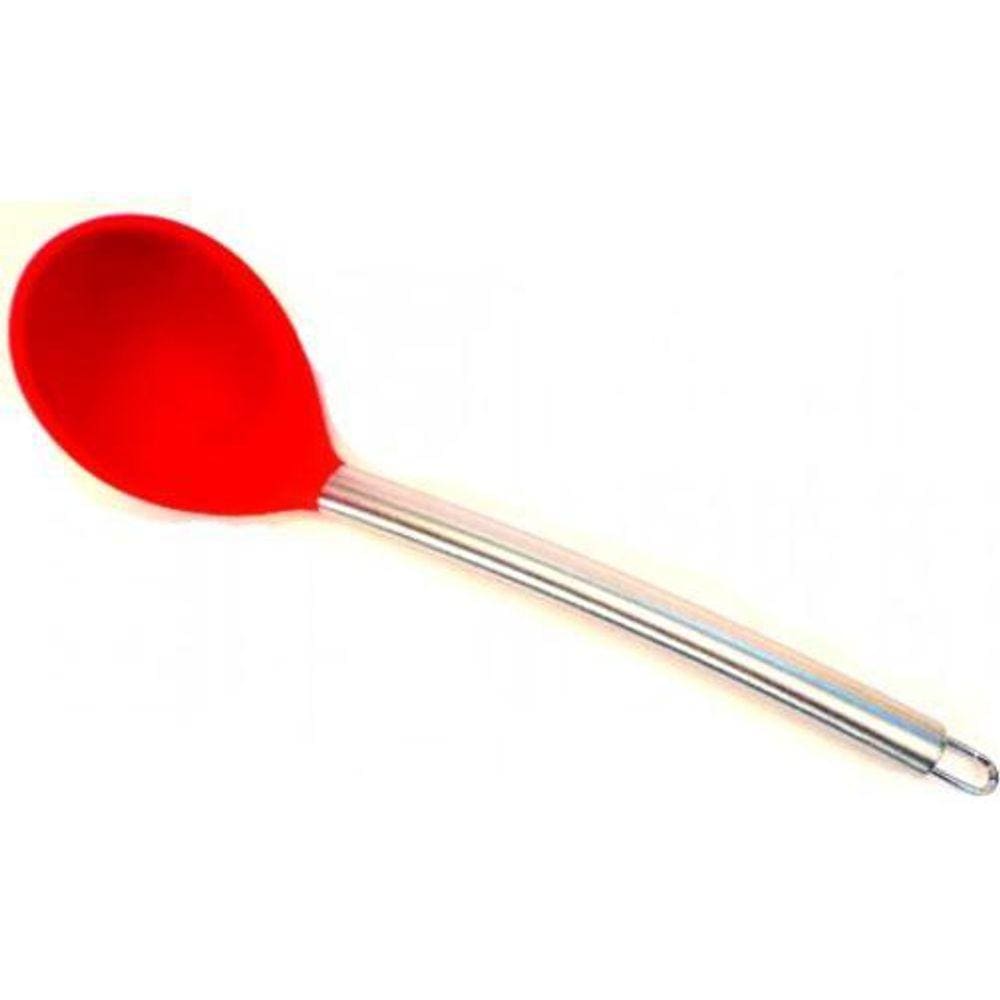 Concha Para Servir Em Silicone Com Cabo Aço