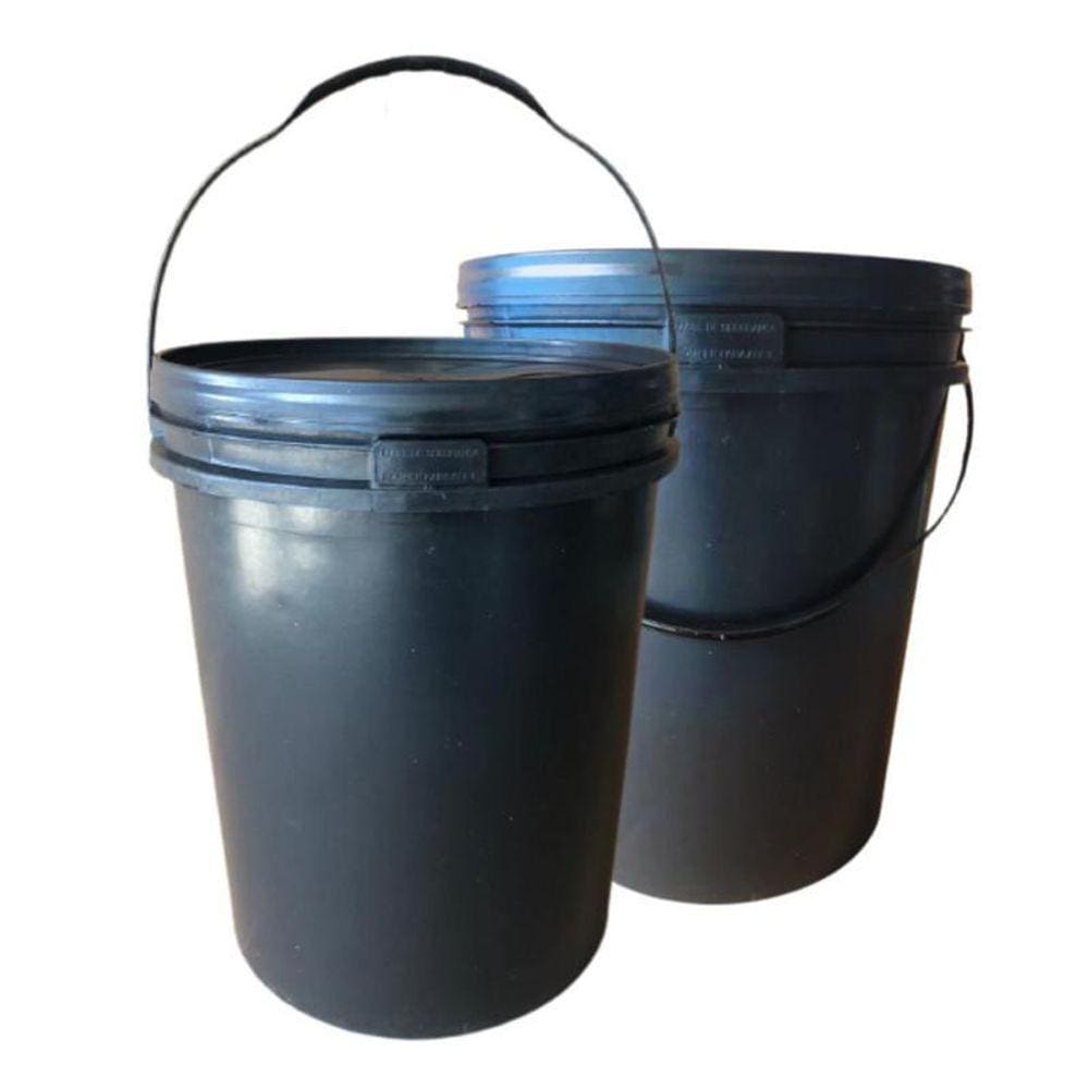 Balde Grande De Plastico Com Tampa