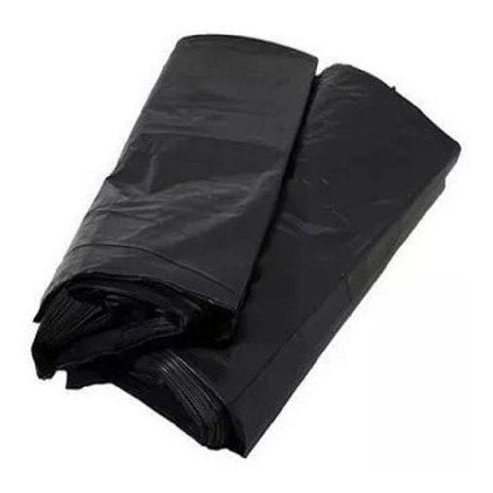 Saco Para Lixo De 60 Litros Grosso Reforçado Pct C/5Kg Preto