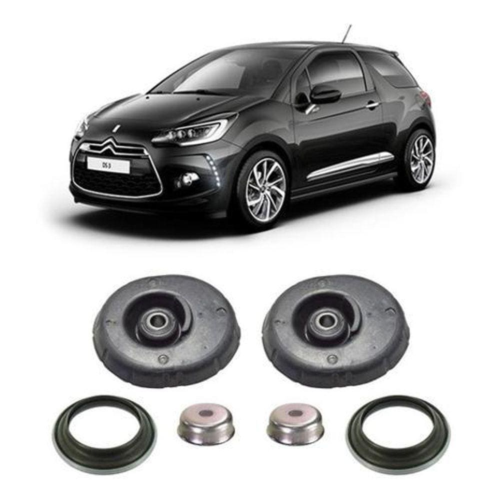 Coxim + Rolamento Suspensão Dianteira Ds3 2012013 2014