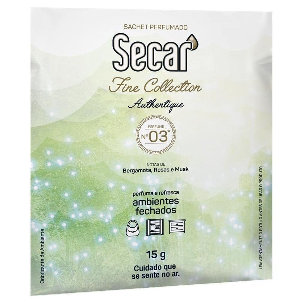 Sache Perfumado Secar Fine Collection 4X15G - Authentique