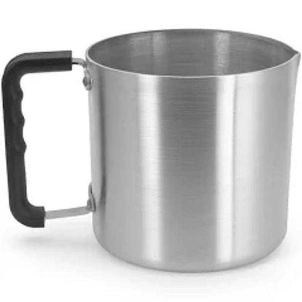 Caneca Alumínio Linha Hotel Profissinal Cabo 20Cm 5,5 Litros