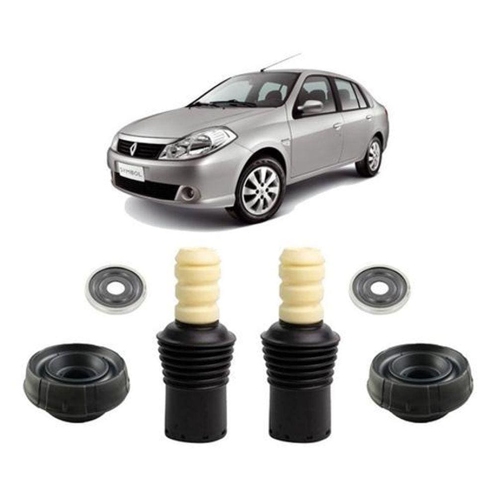 Kit Batente Suspensão Dianteira Symbol 2017 2018 2019 2020