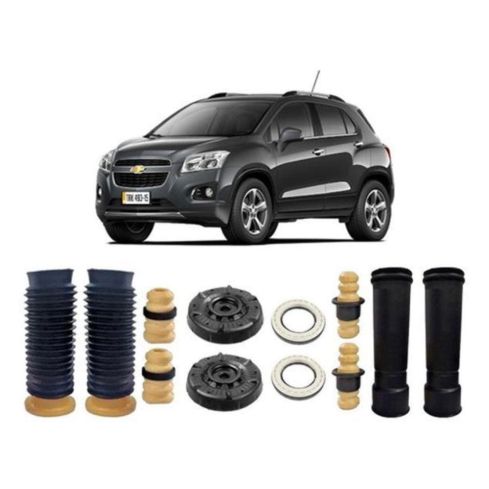 4 Kits Suspensão Dianteira Traseira Tracker 2014 2015 2016