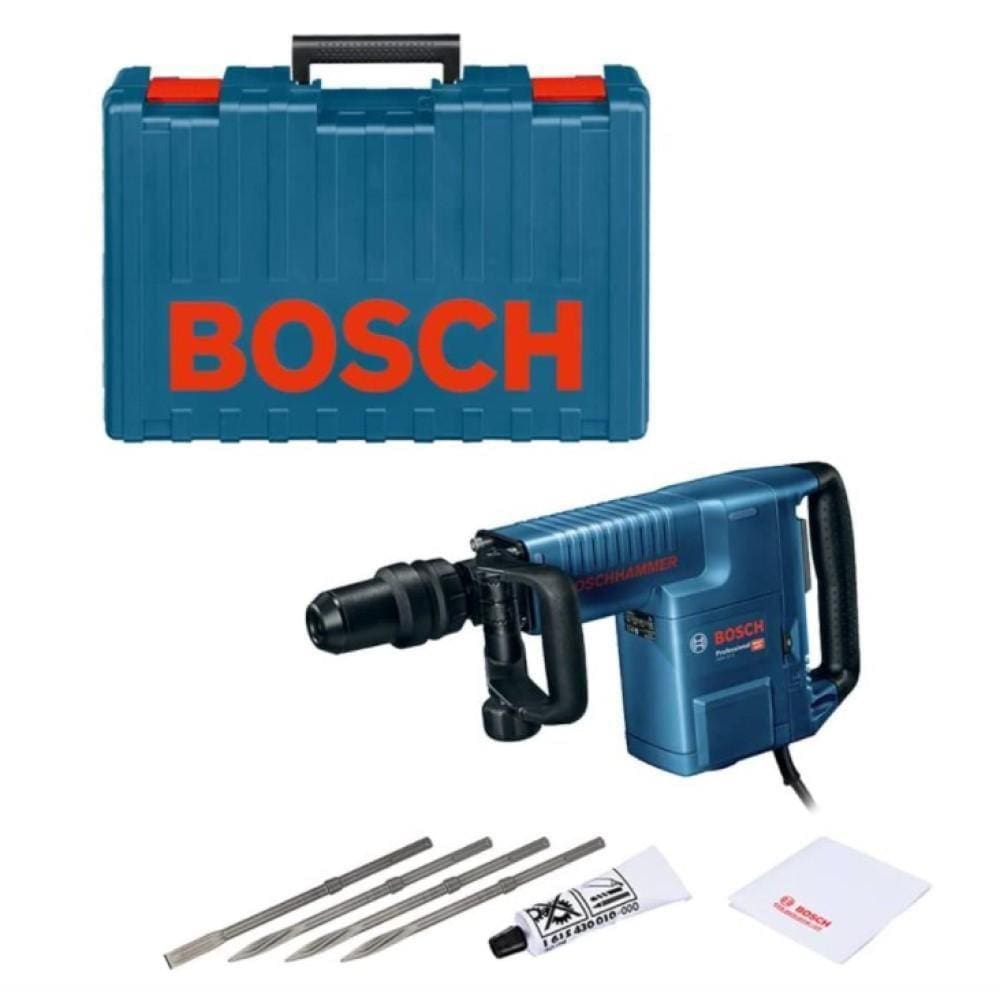 Martelo Demolidor Bosch Gsh 11 E 1500W 220V Com Maleta